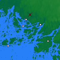 Nearby Forecast Locations - Turku - Carte