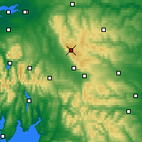 Nearby Forecast Locations - Pennines - Carte