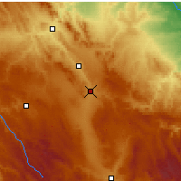 Nearby Forecast Locations - Calamocha - Carte