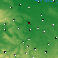 Nearby Forecast Locations - Halle - Carte