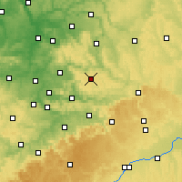 Nearby Forecast Locations - Kaisersbach - Carte