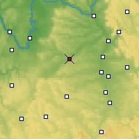 Nearby Forecast Locations - Illesheim - Carte