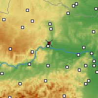 Nearby Forecast Locations - Langenlois - Carte