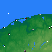 Nearby Forecast Locations - Łeba - Carte