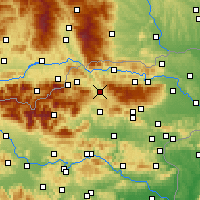 Nearby Forecast Locations - City - Carte
