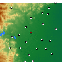 Nearby Forecast Locations - Xinle - Carte