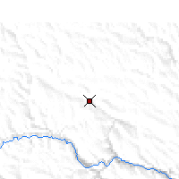 Nearby Forecast Locations - Xian de Dêngqên - Carte