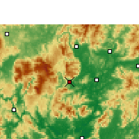 Nearby Forecast Locations - Ruyuan - Carte