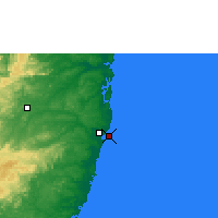 Nearby Forecast Locations - Recife - Carte