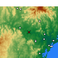 Nearby Forecast Locations - Singleton - Carte