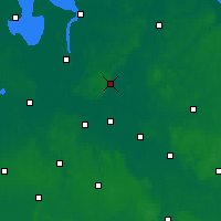 Nearby Forecast Locations - Osterholz - Carte