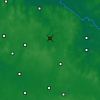 Nearby Forecast Locations - Uelzen - Carte