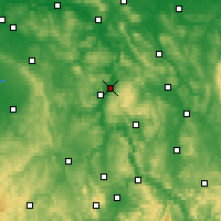 Nearby Forecast Locations - Holzminden - Carte