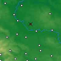 Nearby Forecast Locations - Zerbst - Carte