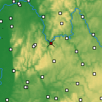 Nearby Forecast Locations - Miltenberg - Carte