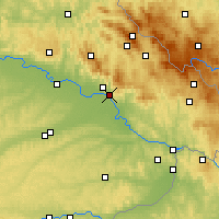 Nearby Forecast Locations - Deggendorf - Carte
