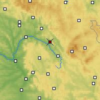 Nearby Forecast Locations - Kulmbach - Carte