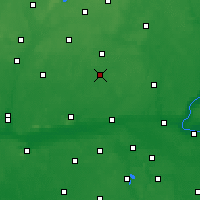 Nearby Forecast Locations - Więcbork - Carte