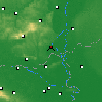 Nearby Forecast Locations - Mohács - Carte