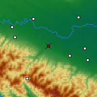Nearby Forecast Locations - Parme - Carte