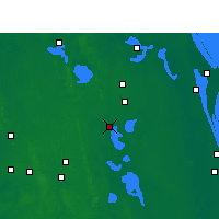 Nearby Forecast Locations - Kissimmee - Carte