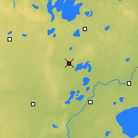 Nearby Forecast Locations - Pine River - Carte