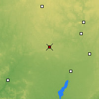 Nearby Forecast Locations - Marshfield - Carte