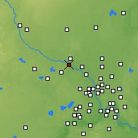 Nearby Forecast Locations - Otsego - Carte
