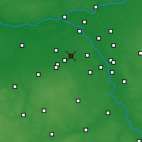 Nearby Forecast Locations - Pruszków - Carte