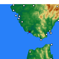 Nearby Forecast Locations - Barbate - Carte
