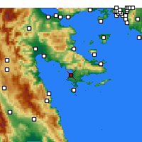 Nearby Forecast Locations - Kiláda - Carte