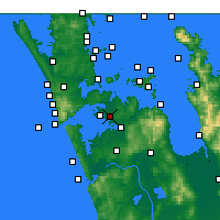 Nearby Forecast Locations - Manukau - Carte