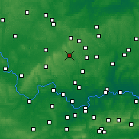 Nearby Forecast Locations - Dacorum - Carte