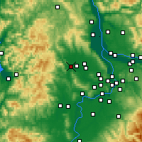 Nearby Forecast Locations - Forest Grove - Carte
